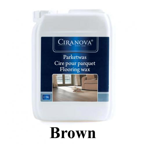 Ciranova Flooring Wax  BROWN 5L  1811  12405